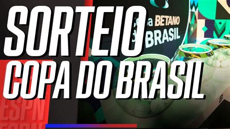 Sorteio da Copa do Brasil AO VIVO: assista agora e siga tudo.